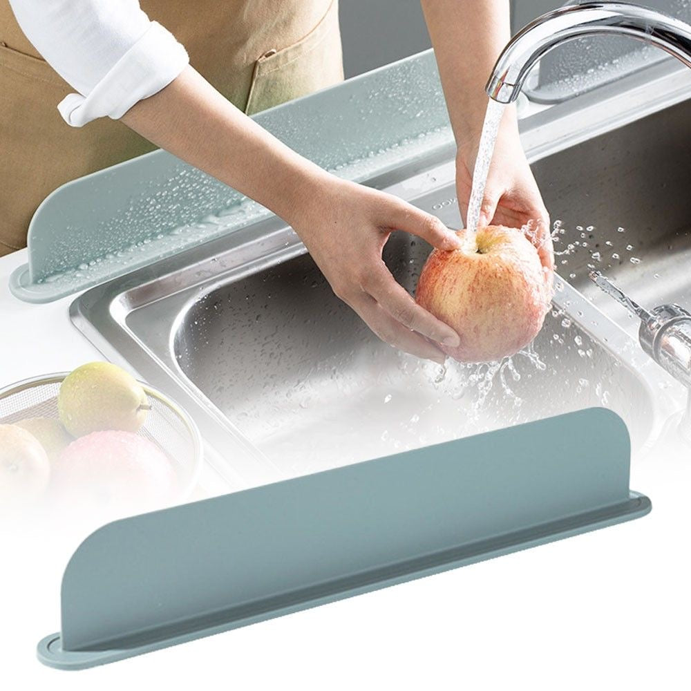 Kitchen sink splash guard